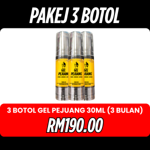 3 Botol Gel Pejuang